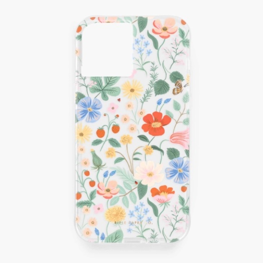 NIB Rifle Paper Co. iPhone 12/iPhone 12 Pro Flower Case